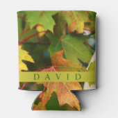 モダンエレガント紅葉クーラーボックス 缶クーラー (裏面)