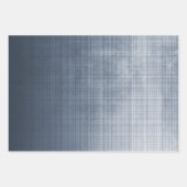 モダンエレガント素朴ストライプの抽象芸術 ラッピングペーパーシート (正面2)