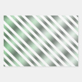 モダンエレガント素朴抽象芸術ストライプの及び ラッピングペーパーシート (正面2)