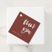 モダンエレガント結婚の フェイバータグ (インサイチュ)