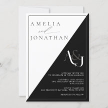 モダンエレガント結婚グラム