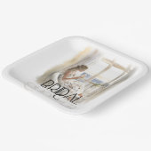 モダンエレガント結婚ブライダルシャワー ペーパープレート (傾斜あり)