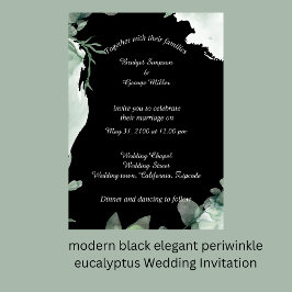 モダンエレガント結婚式招待状 招待状