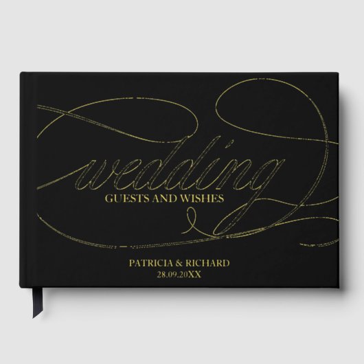 モダンエレガント結婚書 ゲストブック (正面)