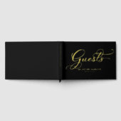 モダンエレガント結婚書 ゲストブック (全面)