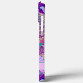 モダンエレガント緑の春と花Ca Case-Mate iPhoneケース (裏面 / 左)