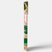 モダンエレガント緑の春と花Ca Case-Mate iPhoneケース (裏面 / 右)