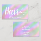 モダンエレガント線 名刺 (正面/裏面)