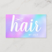 モダンエレガント線 名刺 (正面)