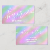 モダンエレガント線 名刺 (正面/裏面)