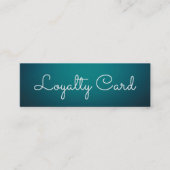 モダンエレガント美しいサロン ロイヤリティカード (正面)