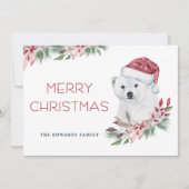 モダンエレガント聖降誕祭 シーズンカード (正面)