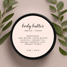 モダンエレガント赤面 ラウンドシール