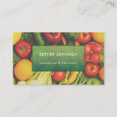 モダンエレガント野菜の栄養ライフ 名刺 (正面)