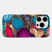 モダンエレガント金ゴールド大理石 Case-Mate iPhoneケース (裏面 (横))