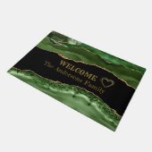 モダンエレガント金ゴールド ドアマット (アングル)