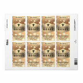 モダンエレガント金ゴールド ラベル (フルシート)