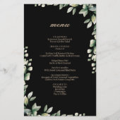 モダンエレガント離れユ結婚ーカリのメニュー (正面)