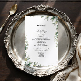 モダンエレガント離れユ結婚ーカリのメニュー