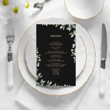 モダンエレガント離れユ結婚ーカリのメニュー