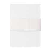 モダンエレガント雪結婚桃色 招待状ベリーバンド (裏面例)