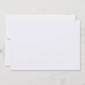 モダンエレガント3結婚枚 セーブザデート (裏面)