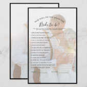 モダンエレガント フェイクヴェラム フォトシャワーゲーム (正面/裏面)