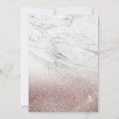 モダンエレガント ブライダルシャワー 招待状 (裏面)