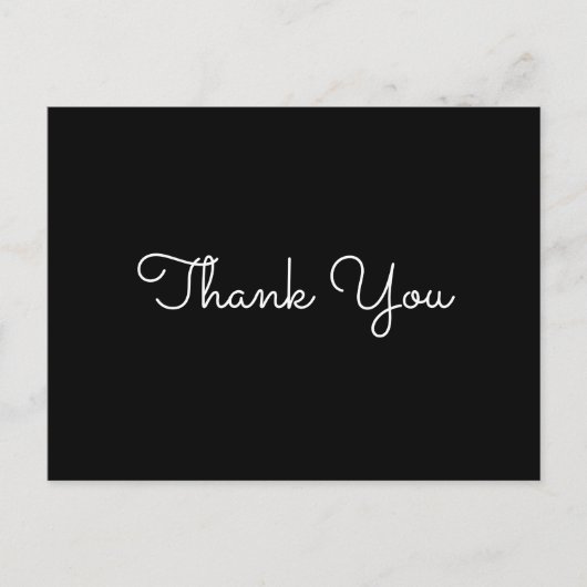 モダンエレガント ポストカード (正面)