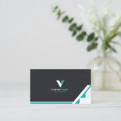 モダンエレガント 名刺 (スタンド正面)