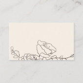 モダンエレガント 名刺 (裏面)