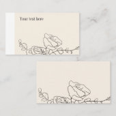 モダンエレガント 名刺 (正面/裏面)