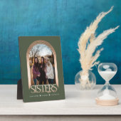 モダンエレガントArch Frame Sisters Photo Keepsake フォトプラーク (側面)