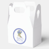 モダンエレガントChinoiserieフローラハイヒールイベント フェイバーボックス (オープン)