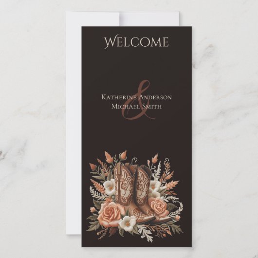 モダンエレガントCountry Western – 花 (正面)