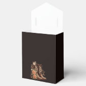 モダンエレガントCountry Western – 花 フェイバーボックス (オープン)