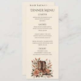 モダンエレガントCountry Western – 花 メニュー