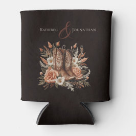 モダンエレガントCountry Western – 花 缶クーラー