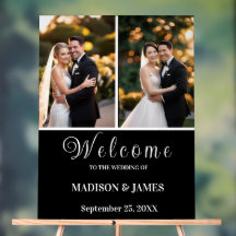 モダンエレガントScript 2写真結婚の歓迎