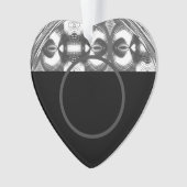 モダンエレガントScript Photo Gift Arch オーナメント (正面)