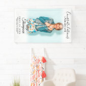 モダンエレガントScript Photo Gradation 横断幕 (インサイチュ)