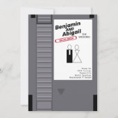 モダンオタク マニア ゲーマー ヴィンテージ レトロ インベテーション 招待状 (正面)