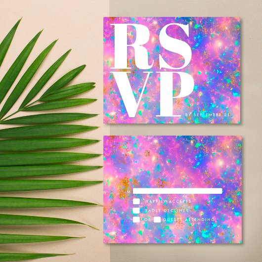 モダンオパールはっきりしたストンミニマシンプルリス結婚ト 出欠カード