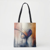 モダンオリジナルユニークトレンディークールファンタジー女性 トートバッグ (正面)