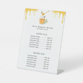 モダンオーガニックニーファーム 台座サイン (正面)