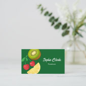 モダンオーガニック実の健康気に栄養士 名刺 (スタンド正面)