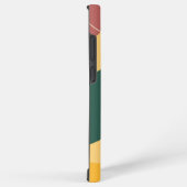 モダンオーガニック形状構成の背景 SAMSUNG GALAXYケース (右側面)