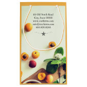 モダンオーガニック農家果実草プロモーション スモールペーパーバッグ (裏面)