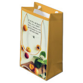 モダンオーガニック農家果実草プロモーション スモールペーパーバッグ (裏面アングル)