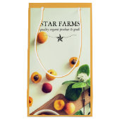 モダンオーガニック農家果実草プロモーション スモールペーパーバッグ (正面)